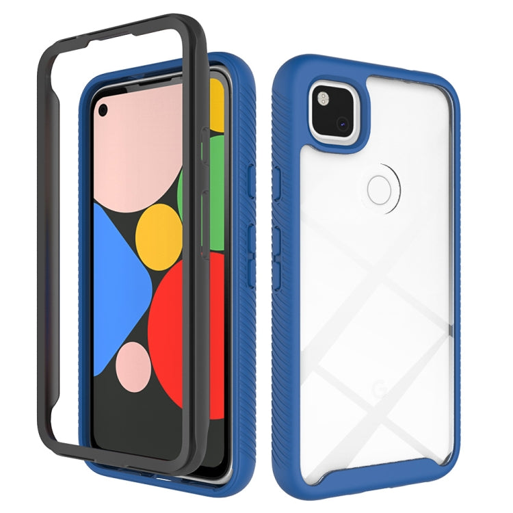 For Google Pixel 4a Starry Sky Solid Color Series Shockproof PC + TPU Protective Case