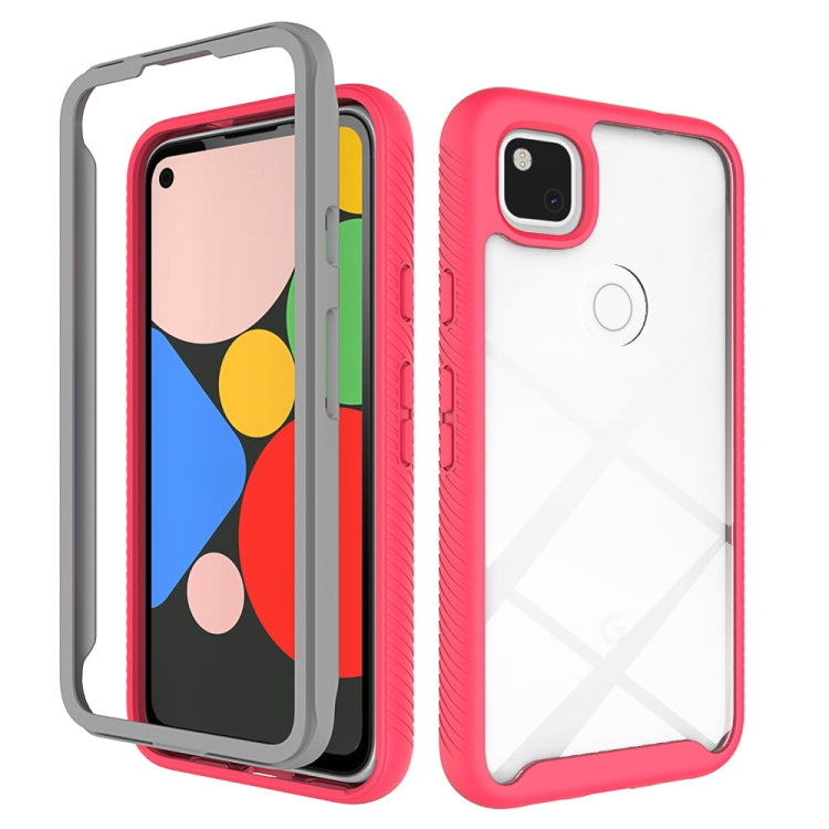 For Google Pixel 4a Starry Sky Solid Color Series Shockproof PC + TPU Protective Case
