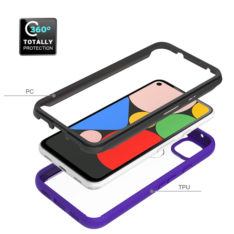 For Google Pixel 4a Starry Sky Solid Color Series Shockproof PC + TPU Protective Case