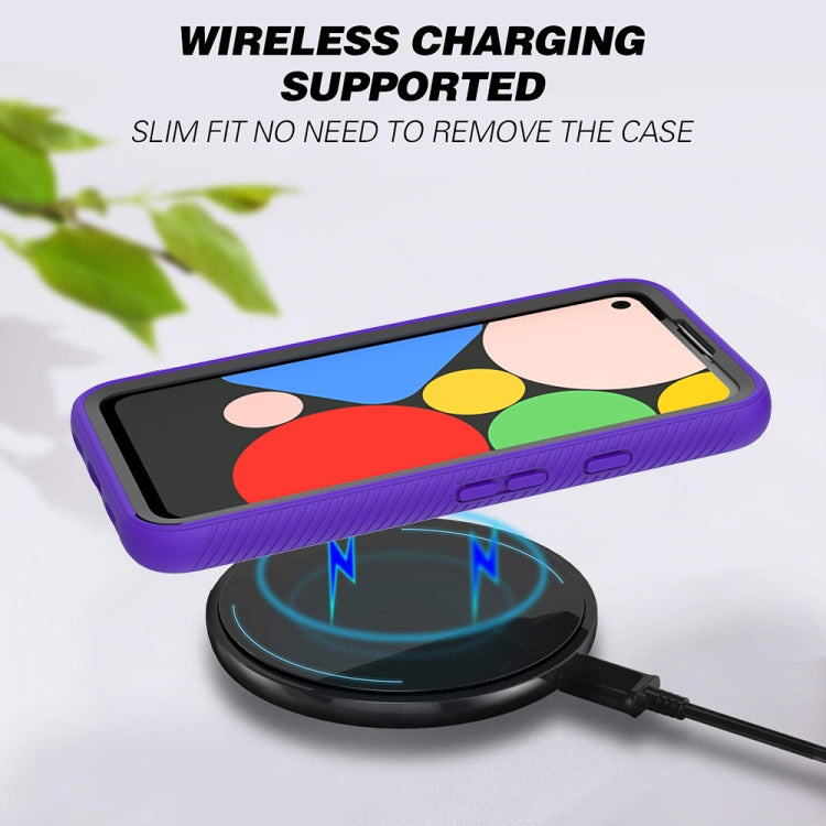 For Google Pixel 4a Starry Sky Solid Color Series Shockproof PC + TPU Protective Case