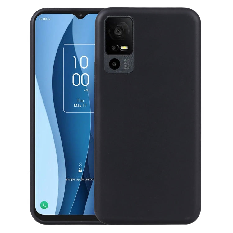 For TCL 40 X TPU Phone Case(Black)