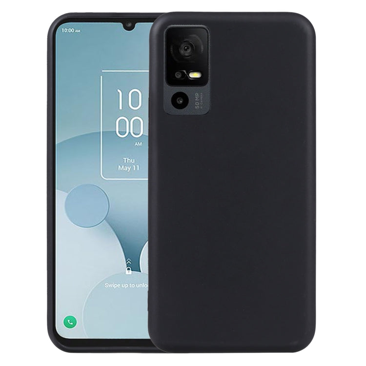 For TCL 40 XL TPU Phone Case(Black)