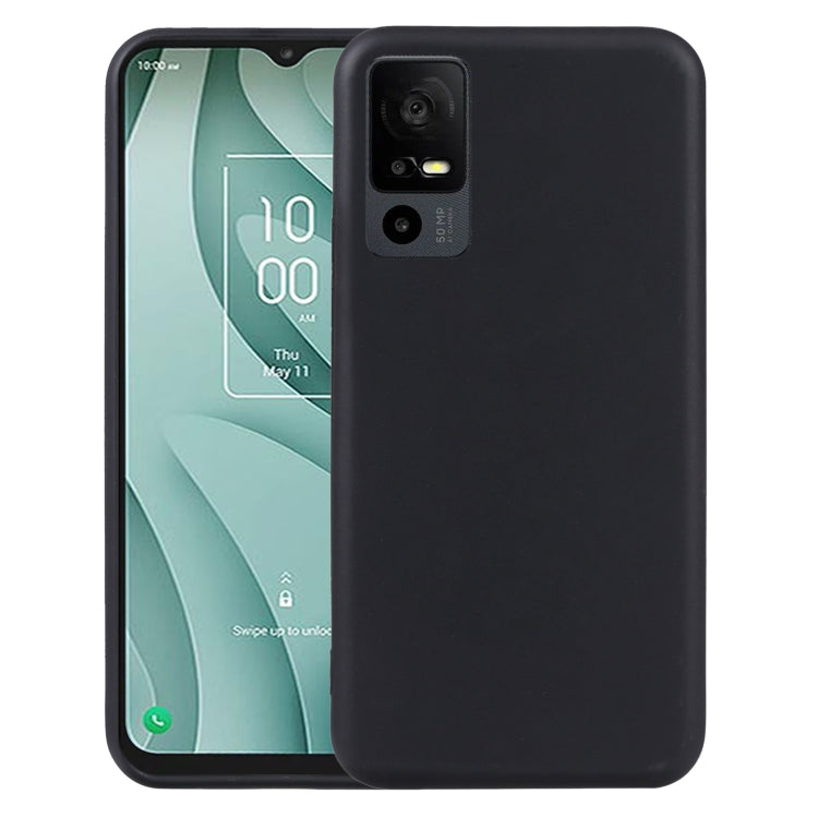 For TCL 40 XE TPU Phone Case(Black)