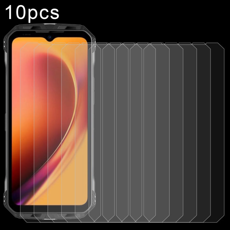 For DOOGEE V Max 10pcs 0.26mm 9H 2.5D Tempered Glass Film