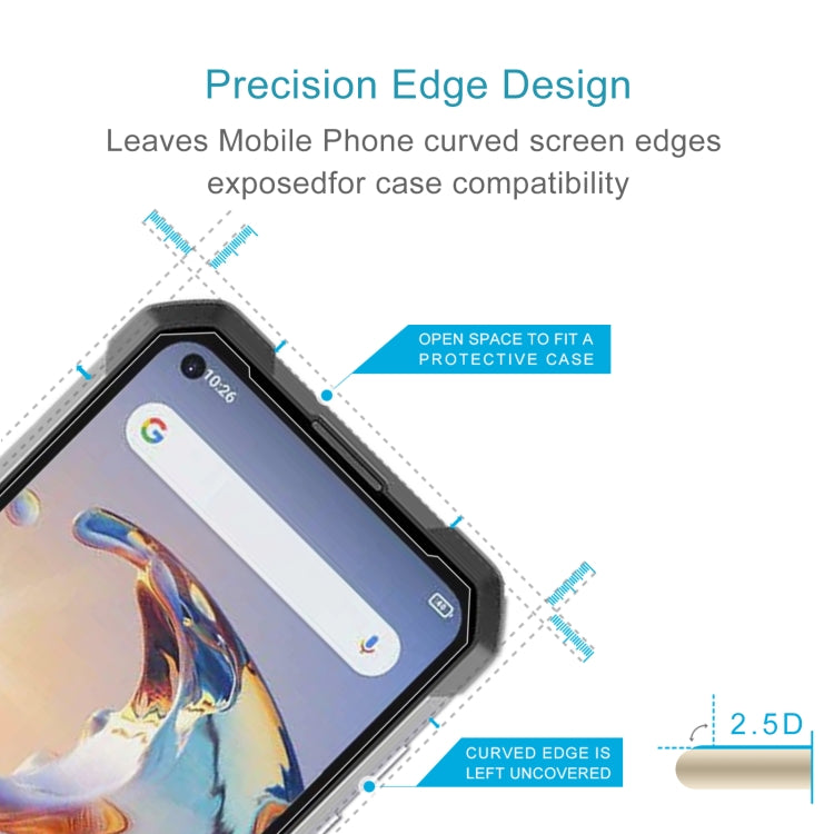 For Unihertz TANK / TANK 2 10pcs 0.26mm 9H 2.5D Tempered Glass Film