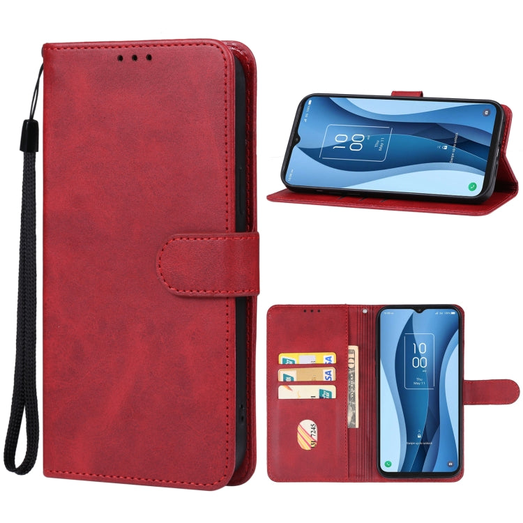 For TCL 40 X Leather Phone Case