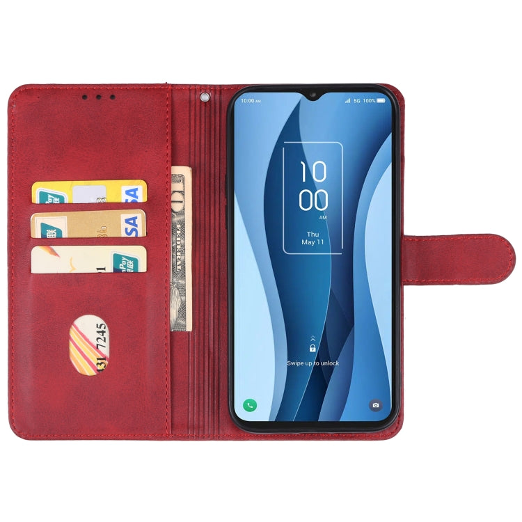 For TCL 40 X Leather Phone Case