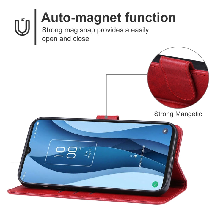 For TCL 40 X Leather Phone Case