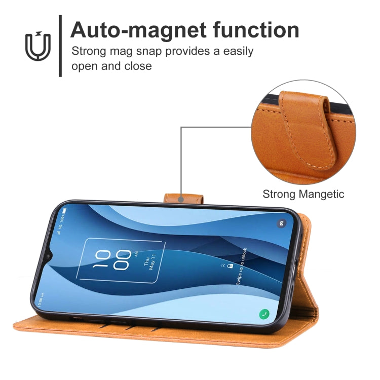 For TCL 40 X Leather Phone Case