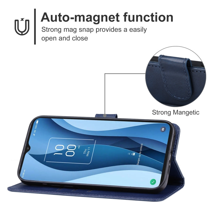 For TCL 40 X Leather Phone Case