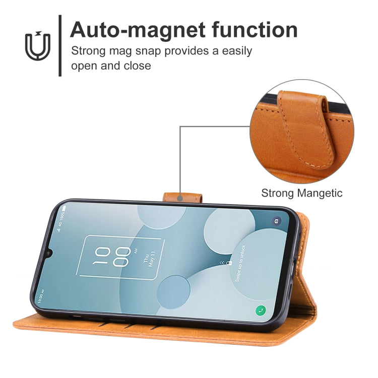 For TCL 40 XL Leather Phone Case