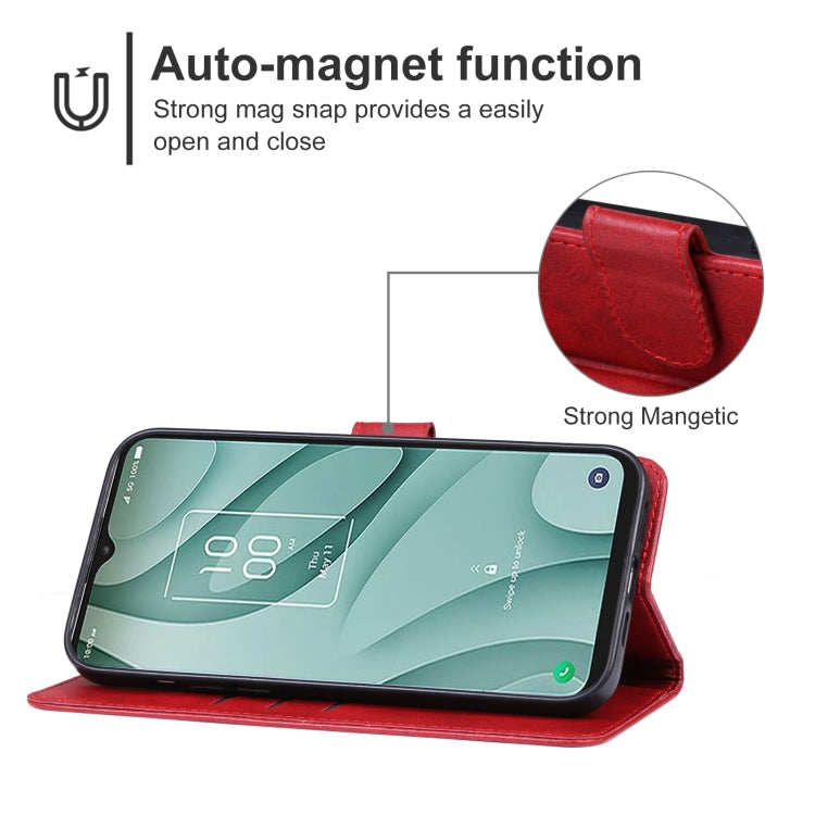 For TCL 40 XE Leather Phone Case