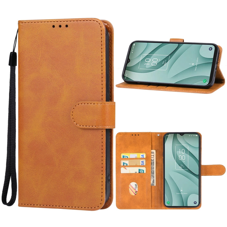 For TCL 40 XE Leather Phone Case