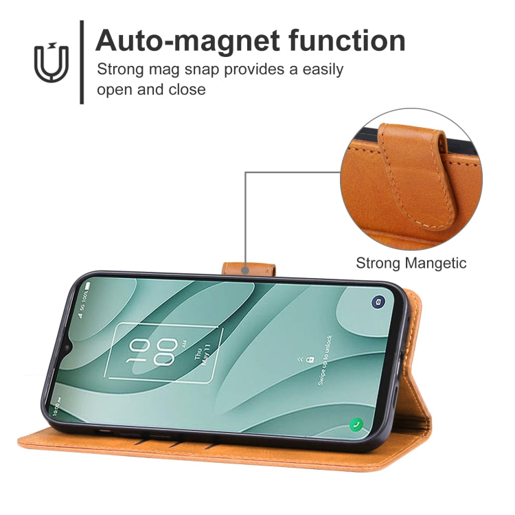 For TCL 40 XE Leather Phone Case