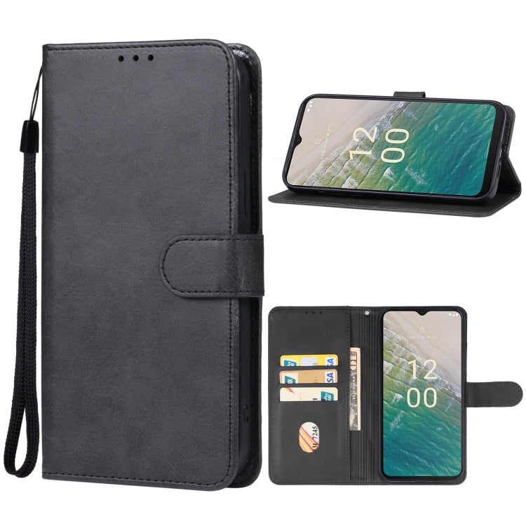 For Nokia C32 Leather Phone Case