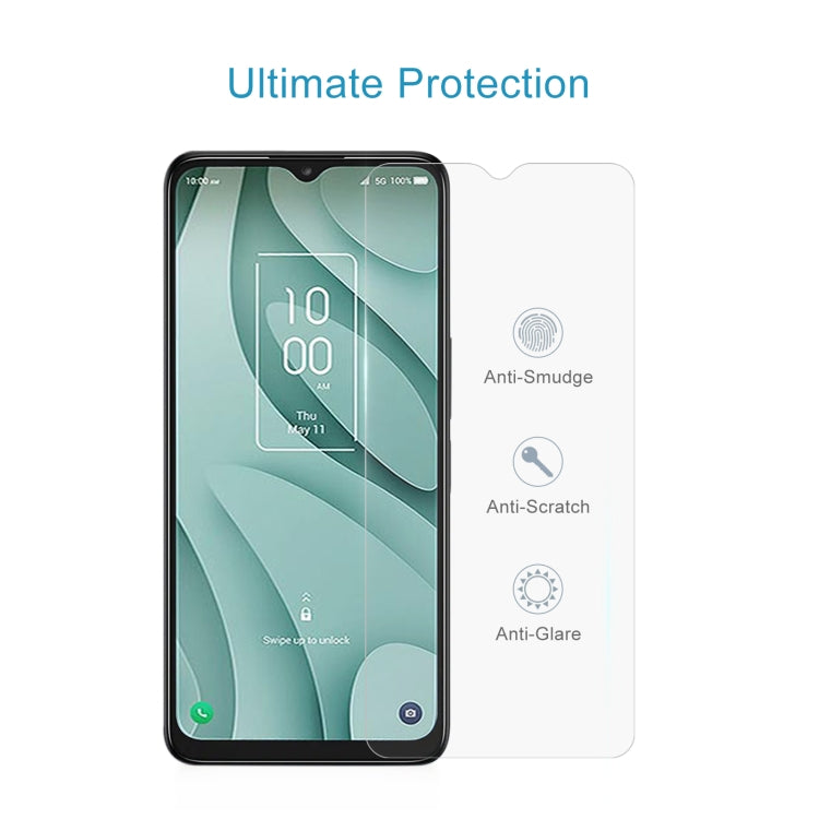For TCL 40 XE 10 PCS 0.26mm 9H 2.5D Tempered Glass Film