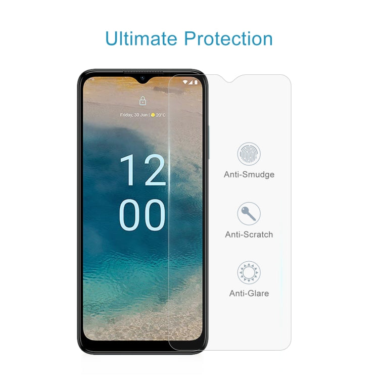 For Nokia G22 / C32 10 PCS 0.26mm 9H 2.5D Tempered Glass Film