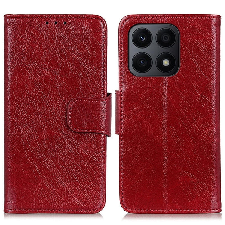 For Honor X8a 4G Nappa Texture Flip Leather Phone Case