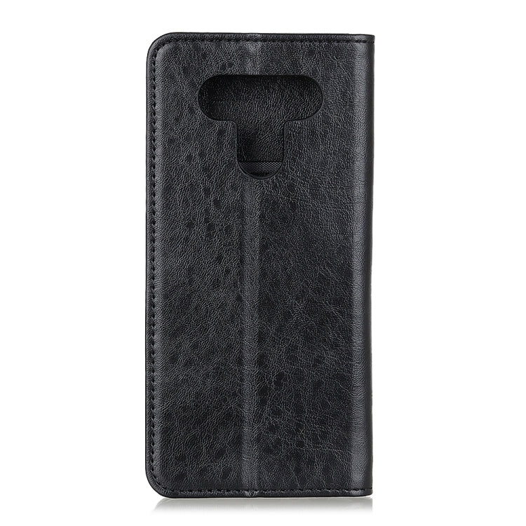 For LG K51 / Q51 Magnetic Crazy Horse Texture Horizontal Flip Leather Case with Holder & Card Slots & Wallet