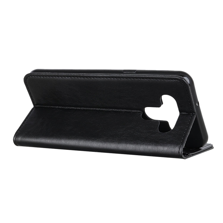 For LG K51 / Q51 Magnetic Crazy Horse Texture Horizontal Flip Leather Case with Holder & Card Slots & Wallet