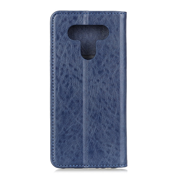 For LG K51 / Q51 Magnetic Crazy Horse Texture Horizontal Flip Leather Case with Holder & Card Slots & Wallet