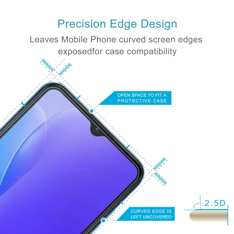 For Oukitel C32 Pro 50pcs 0.26mm 9H 2.5D Tempered Glass Film