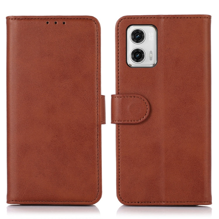 For Motorola Moto G73 5G Cow Texture Leather Phone Case