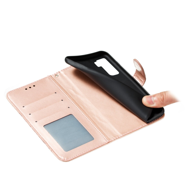 For Huawei nova 7 SE Mandala Embossing Pattern Horizontal Flip PU Leather Case with Holder & Card Slots & Walle & Lanyard