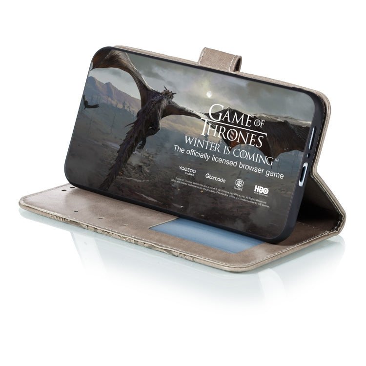 For Huawei nova 7 Mandala Embossing Pattern Horizontal Flip PU Leather Case with Holder & Card Slots & Walle & Lanyard