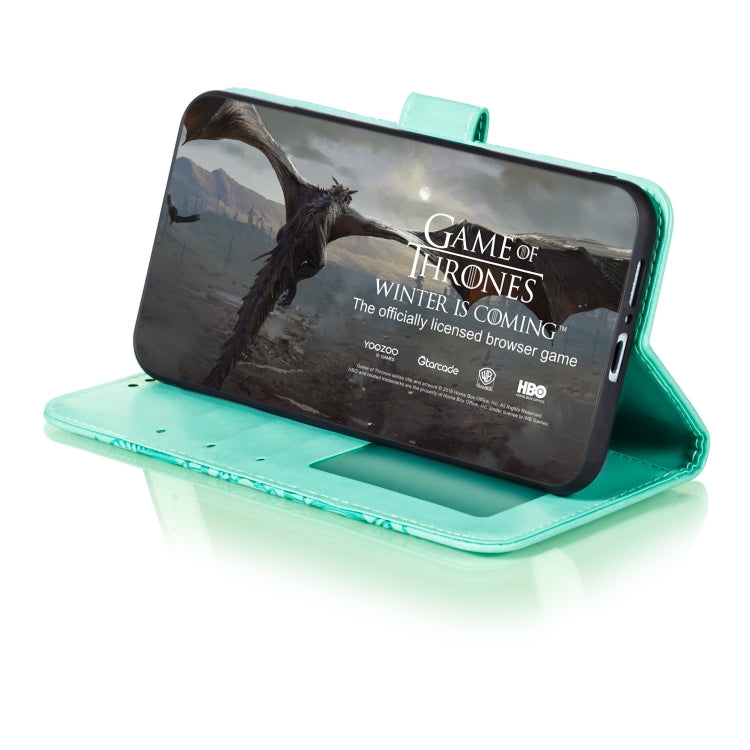 For Huawei nova 7 Mandala Embossing Pattern Horizontal Flip PU Leather Case with Holder & Card Slots & Walle & Lanyard