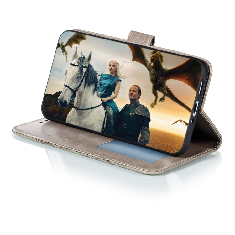 For Huawei nova 7 Pro Mandala Embossing Pattern Horizontal Flip PU Leather Case with Holder & Card Slots & Walle & Lanyard