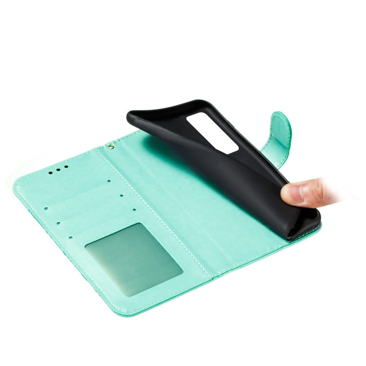 For Huawei nova 7 Pro Mandala Embossing Pattern Horizontal Flip PU Leather Case with Holder & Card Slots & Walle & Lanyard