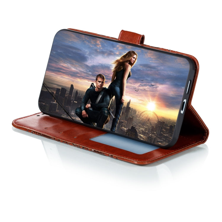 For Huawei P40 pro+ Mandala Embossing Pattern Horizontal Flip PU Leather Case with Holder & Card Slots & Walle & Lanyard