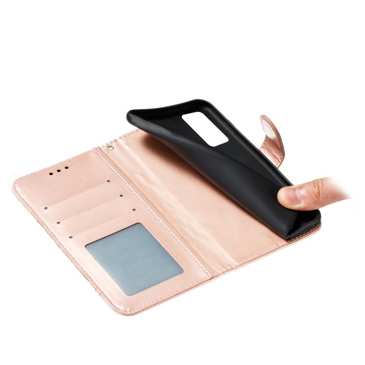 For Huawei P40 pro+ Mandala Embossing Pattern Horizontal Flip PU Leather Case with Holder & Card Slots & Walle & Lanyard