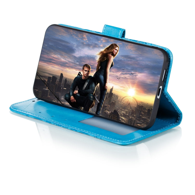 For Huawei P40 pro+ Mandala Embossing Pattern Horizontal Flip PU Leather Case with Holder & Card Slots & Walle & Lanyard