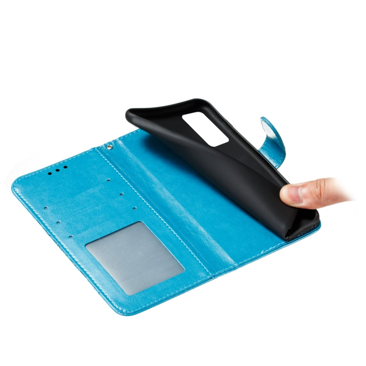 For Huawei P40 pro+ Mandala Embossing Pattern Horizontal Flip PU Leather Case with Holder & Card Slots & Walle & Lanyard