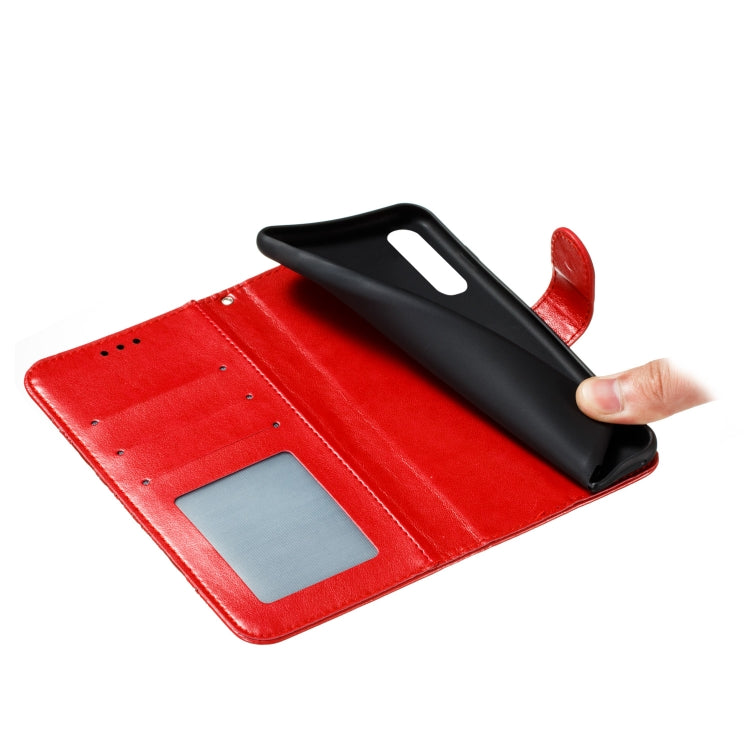 For Huawei Enjoy 10e Mandala Embossing Pattern Horizontal Flip PU Leather Case with Holder & Card Slots & Walle & Lanyard