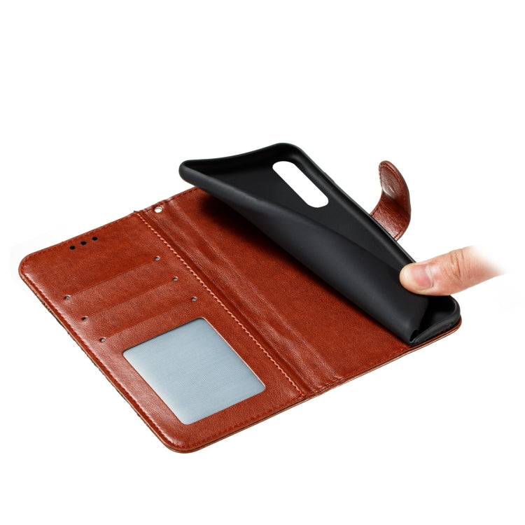 For Huawei Enjoy 10e Mandala Embossing Pattern Horizontal Flip PU Leather Case with Holder & Card Slots & Walle & Lanyard