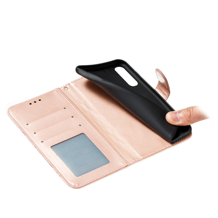 For Huawei Enjoy 10e Mandala Embossing Pattern Horizontal Flip PU Leather Case with Holder & Card Slots & Walle & Lanyard