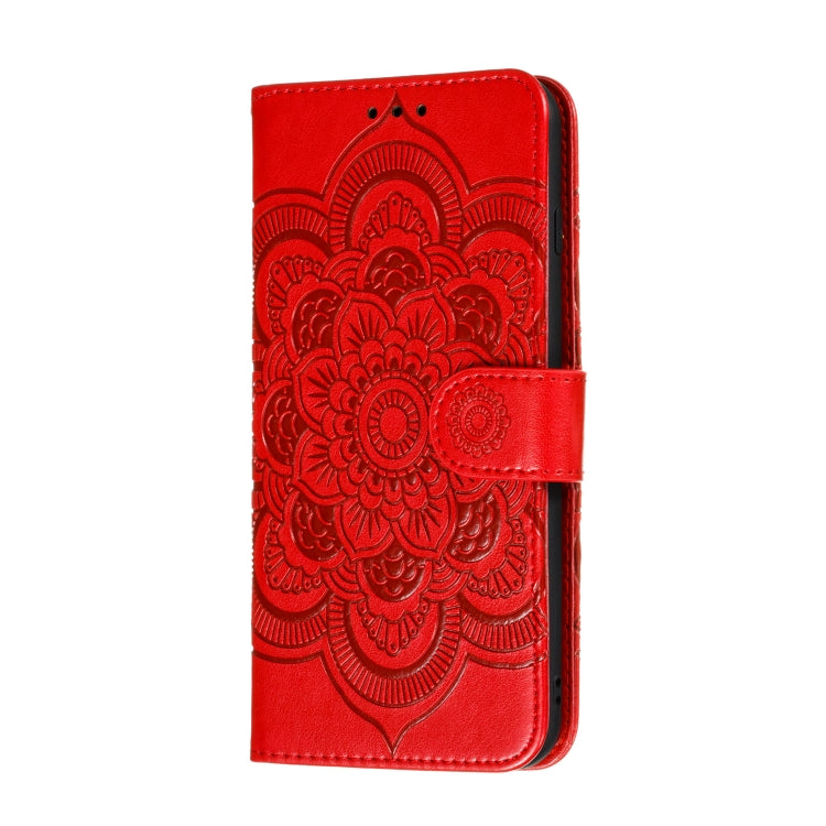 For Huawei Honor 30 Mandala Embossing Pattern Horizontal Flip PU Leather Case with Holder & Card Slots & Walle & Lanyard