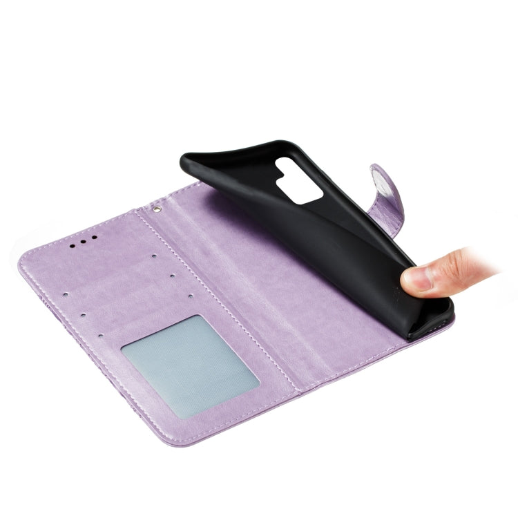 For Huawei Honor 30S Mandala Embossing Pattern Horizontal Flip PU Leather Case with Holder & Card Slots & Walle & Lanyard