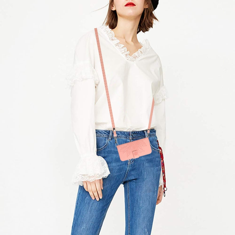 For Xiaomi 13 Lite HT04 Skin Feel Sun Flower Embossed Flip Leather Phone Case with Lanyard