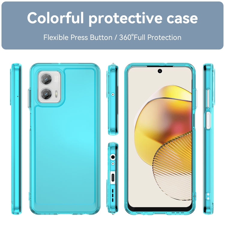 For Motorola Moto G73 Candy Series TPU Phone Case