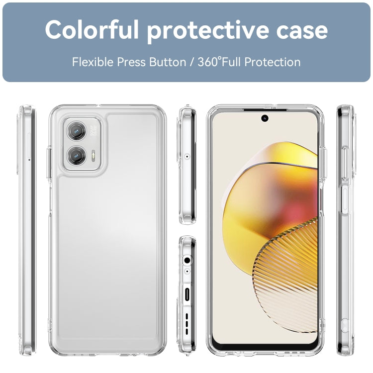 For Motorola Moto G73 Candy Series TPU Phone Case