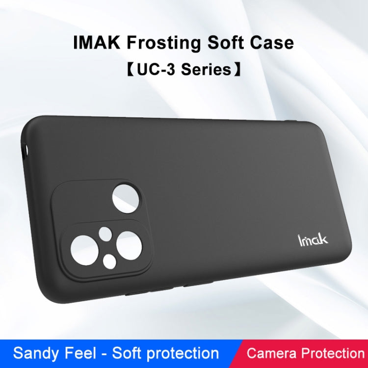 For Xiaomi Redmi 12C 4G IMAK UC-3 Series Shockproof Frosted TPU Protective Phone Case