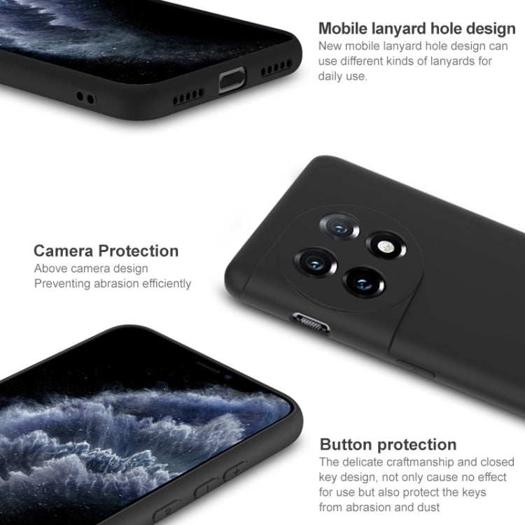 For OnePlus 11 5G IMAK UC-3 Series Shockproof Frosted TPU Protective Phone Case