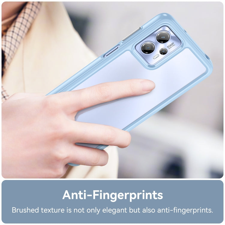 For Motorola Moto G23 Colorful Series Acrylic + TPU Phone Case