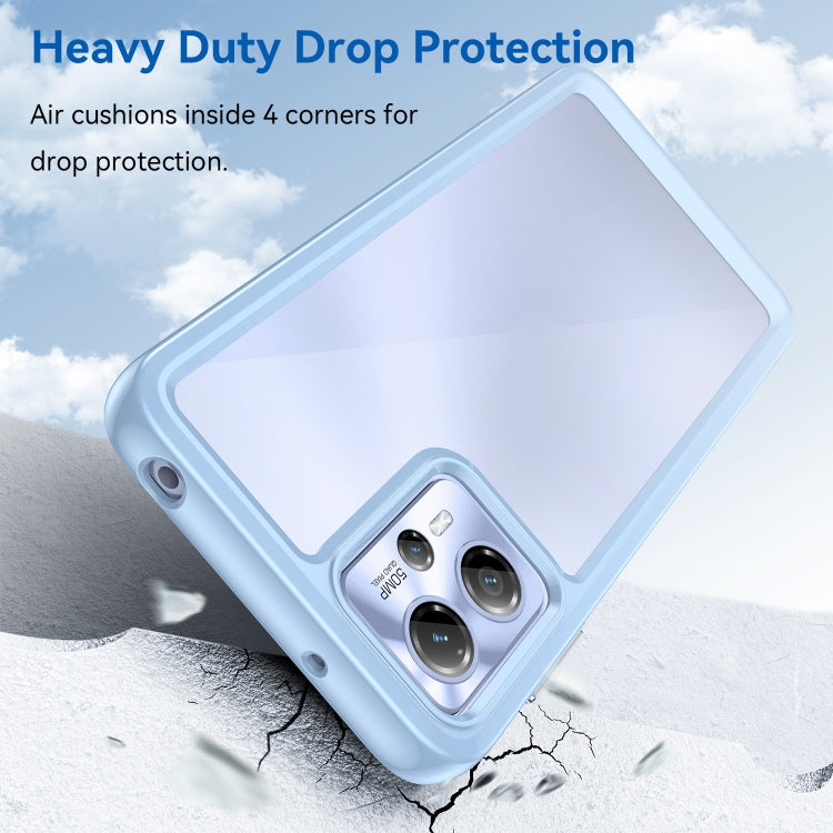 For Motorola Moto G13 Colorful Series Acrylic + TPU Phone Case