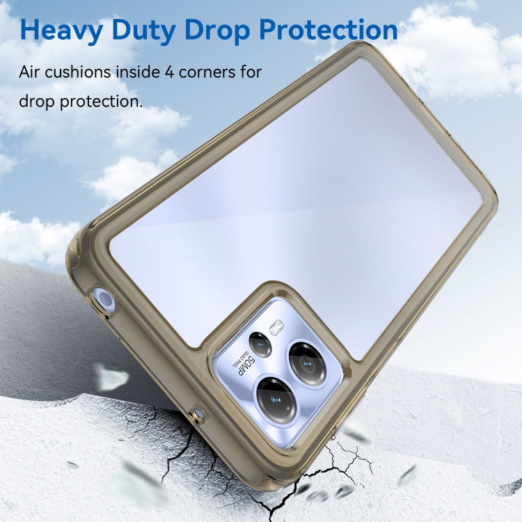 For Motorola Moto G13 Colorful Series Acrylic + TPU Phone Case