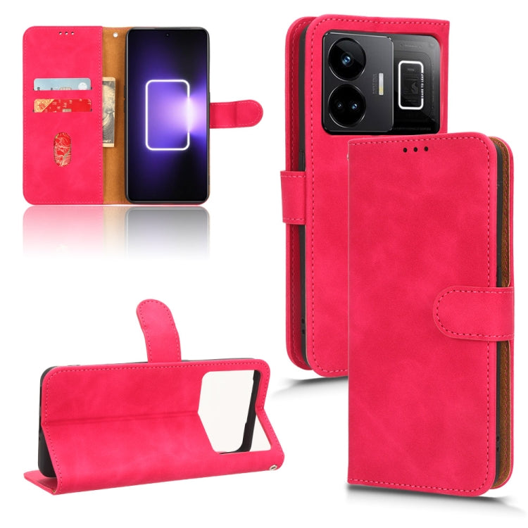 For Realme GT Neo 5 Skin Feel Magnetic Flip Leather Phone Case